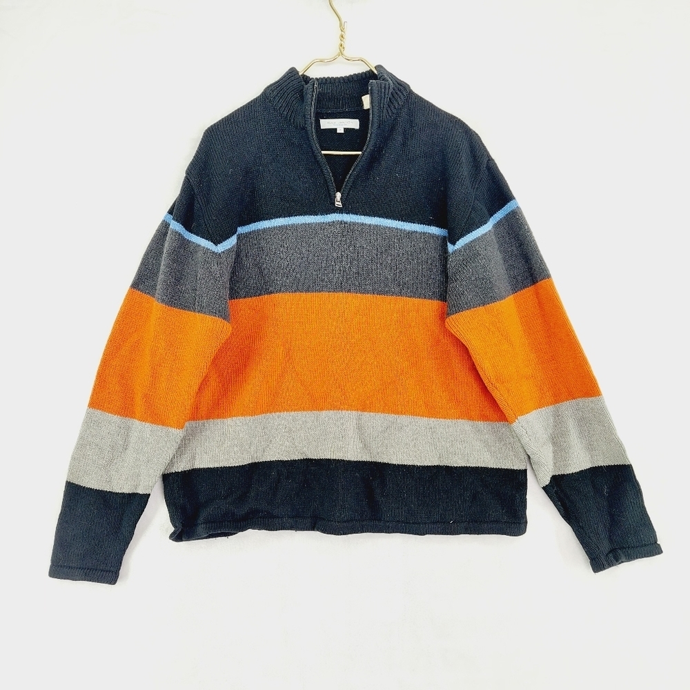 Alex Cannon Striped Sweater Z95